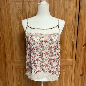 Cropped Floral Cami